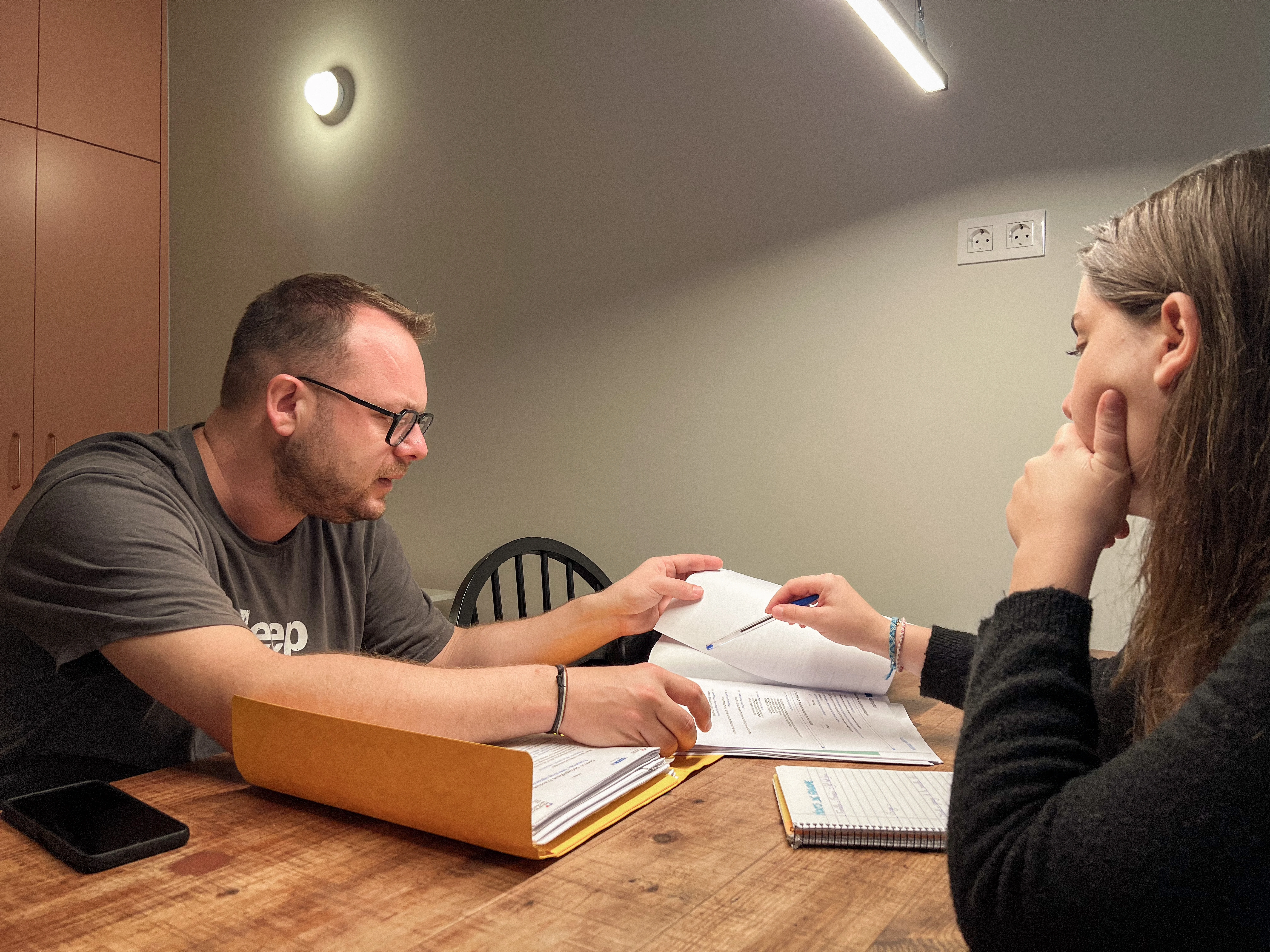 práctica en el extranjero