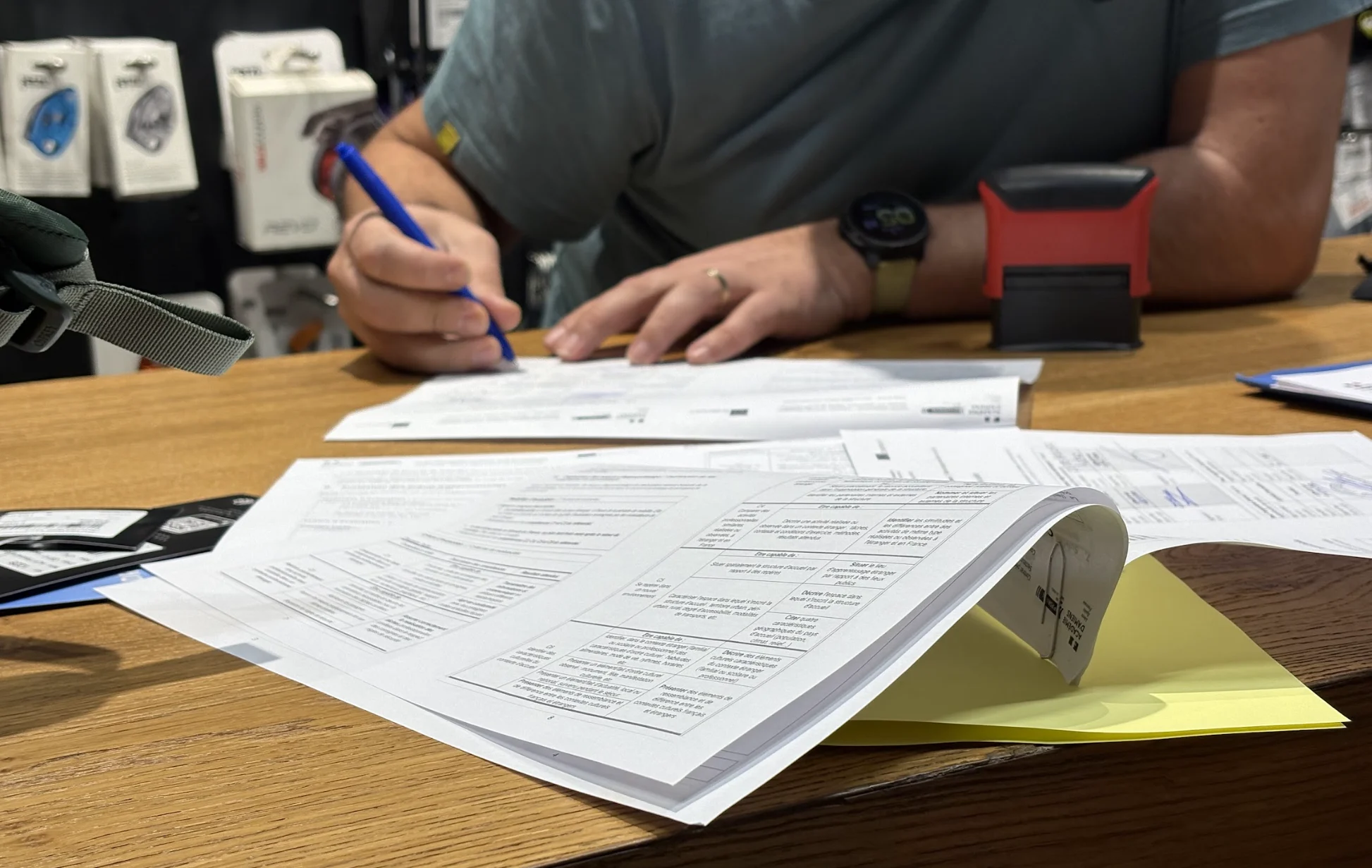 expérience internationale